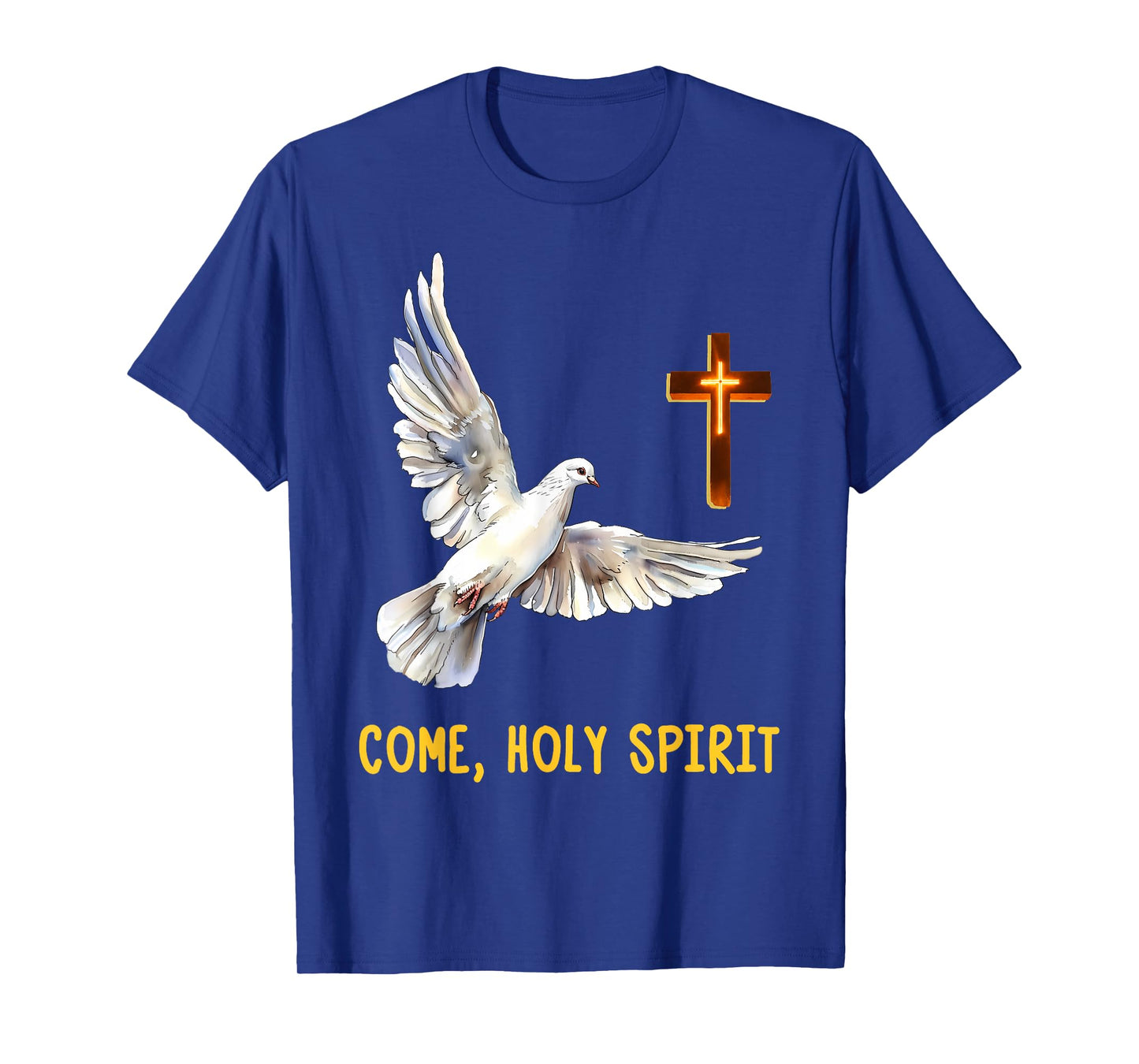 Come, Holy Spirit Cross Dove Christian T-Shirt