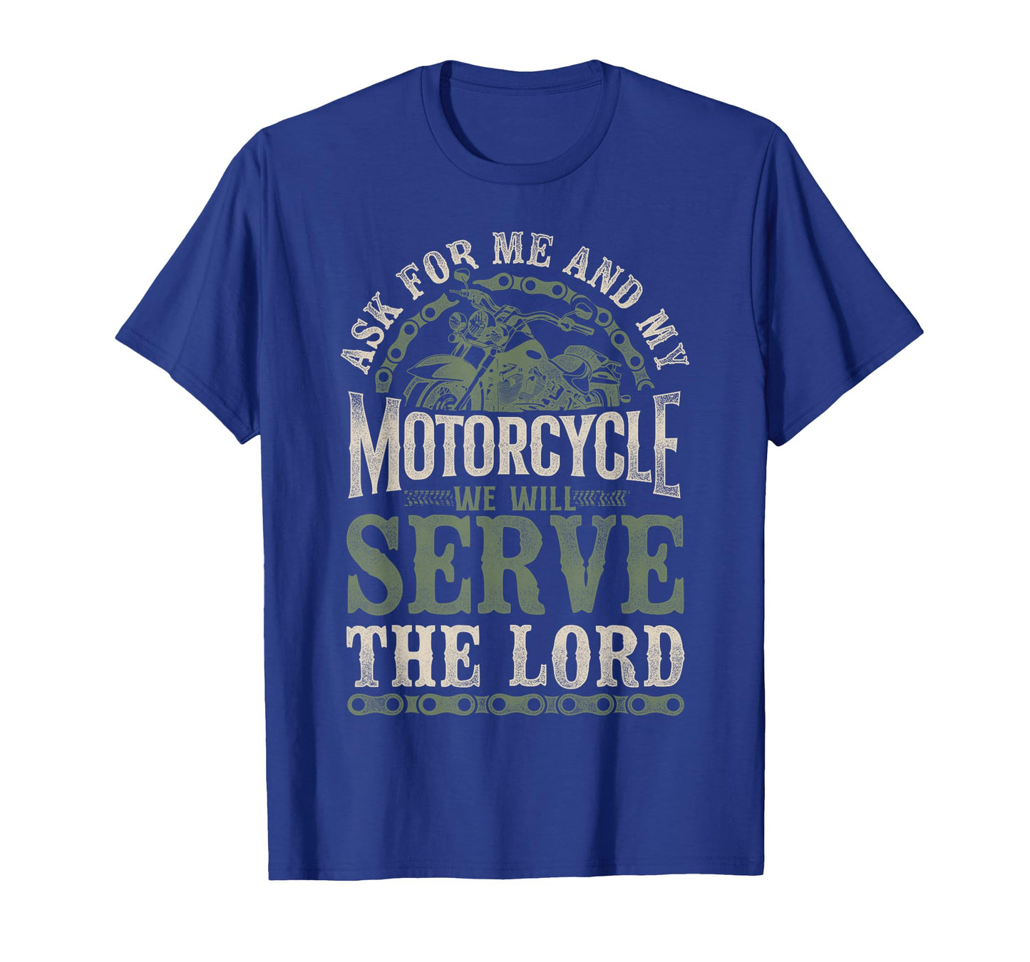 Classic Motorcycle Biker Jesus Faith Christian Biker As For T-Shirt