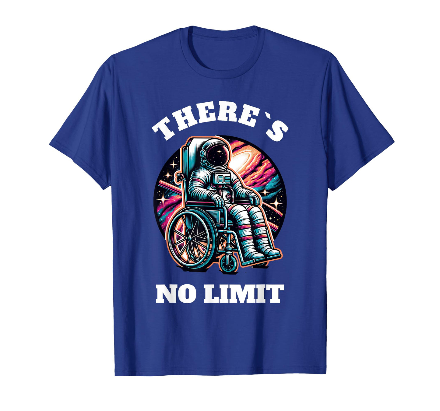 Wheelchair Astronaut Motivation Kids with Wheelchair T-Shirt