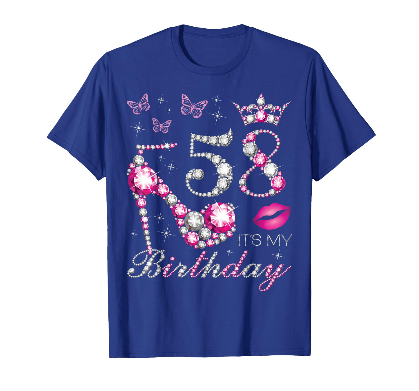 58 It's My Birthday, 58 Years Old, It's My 58th Birthday T-Shirt