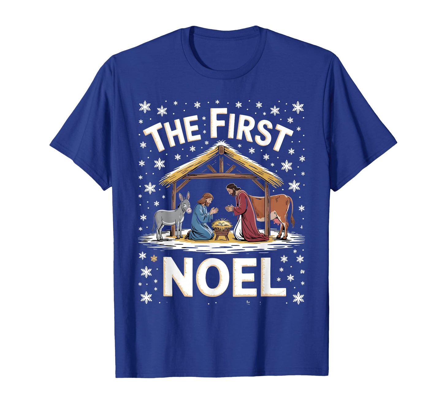 Christian Christmas First Noel Celebrate The Nativity T-Shirt