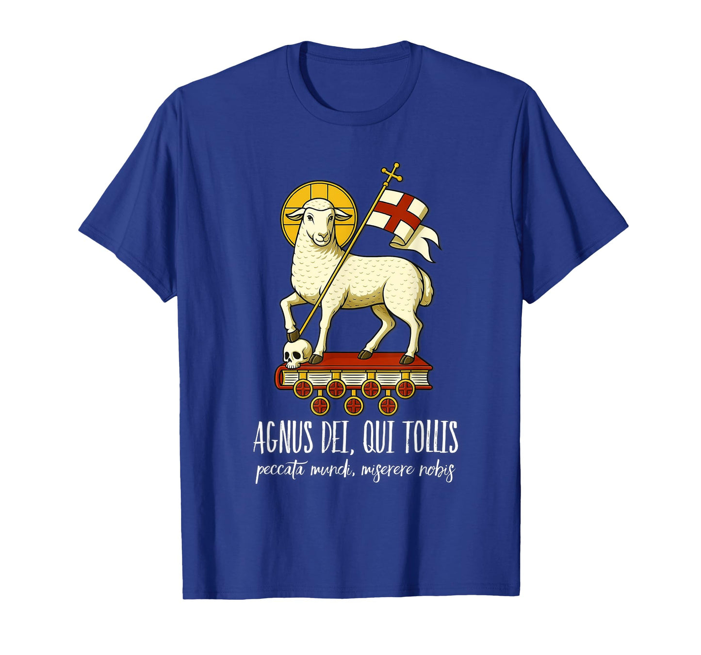 Agnus Dei Sanctus Traditional Latin Mass Catholic T-Shirt