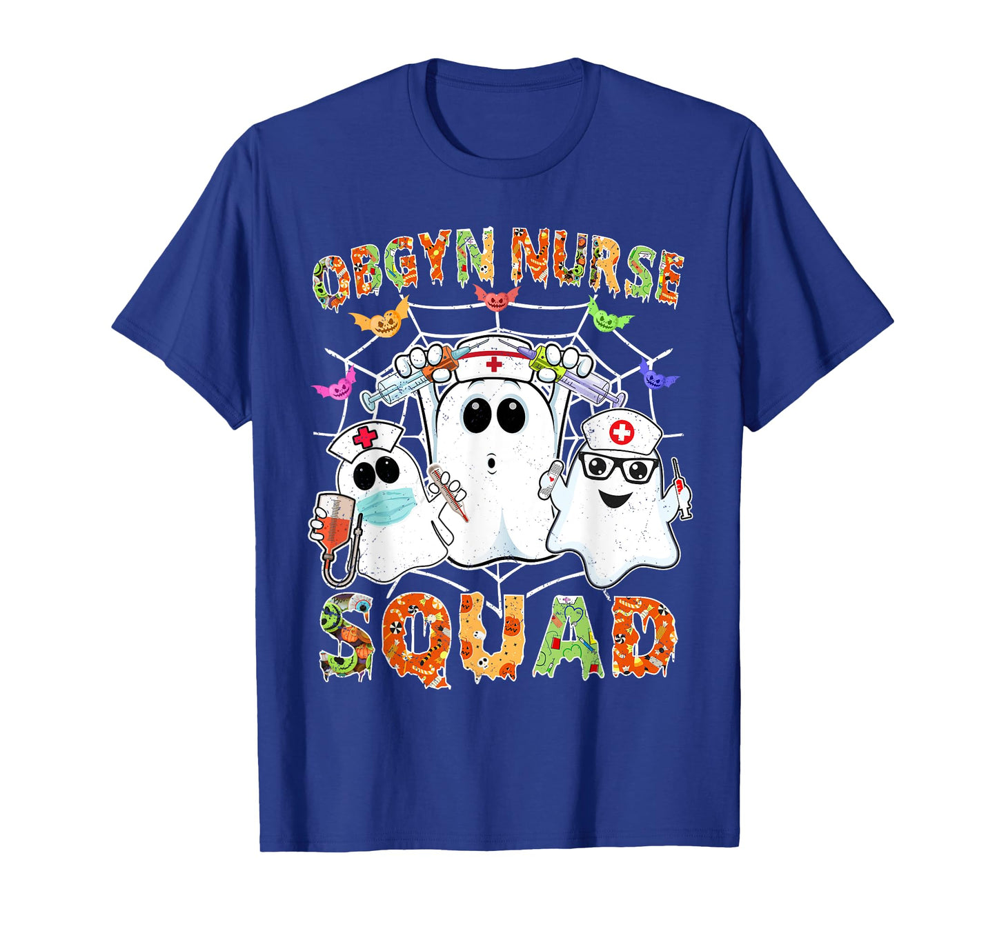 OBGYN Nurse Squad Boo Halloween Matching Ob-gyn RN T-Shirt