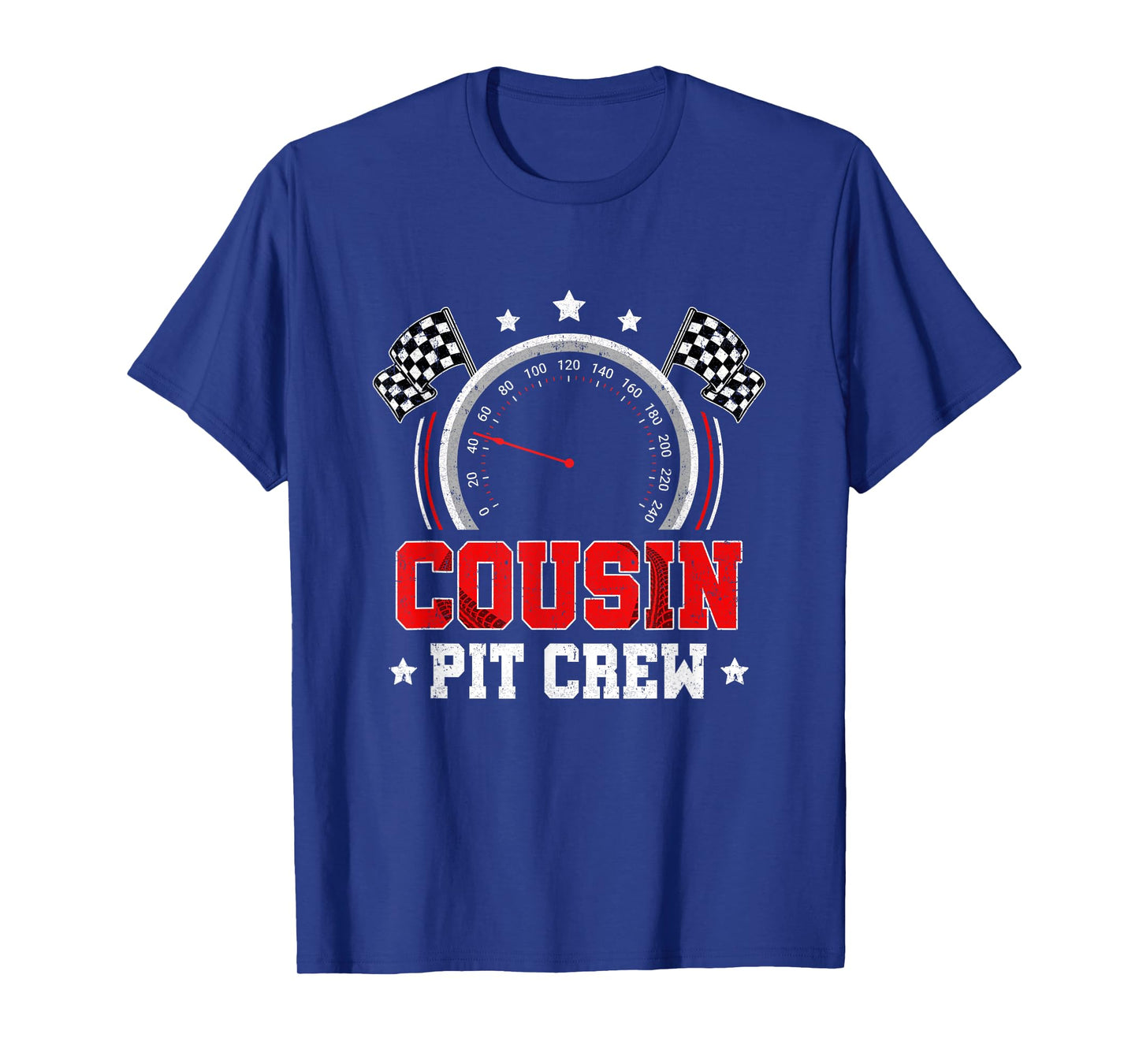 Cousin Pit Crew Race Car Birthday Party Racing Family T-Shirt