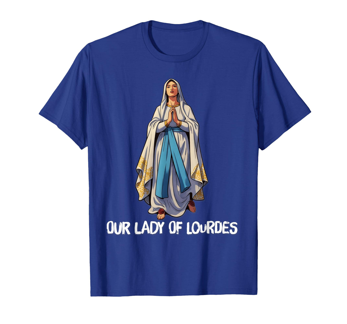 Our Lady of Lourdes Immaculate Blessed Mother T-Shirt