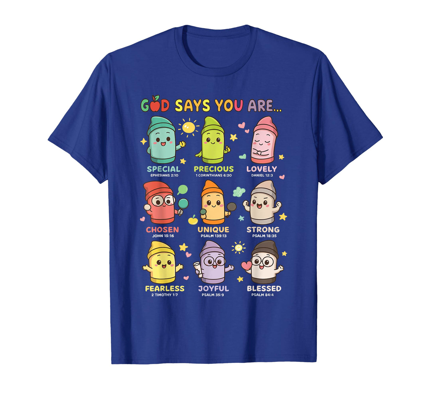 Pre-K Teacher God Says You are Christian Back to School T-Shirt