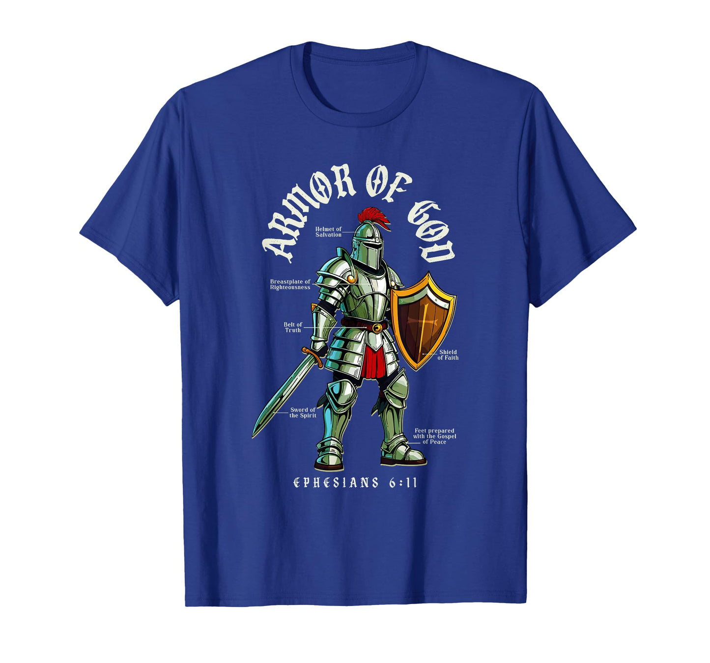 Armor Of God - Christian Bible Verses T-Shirt