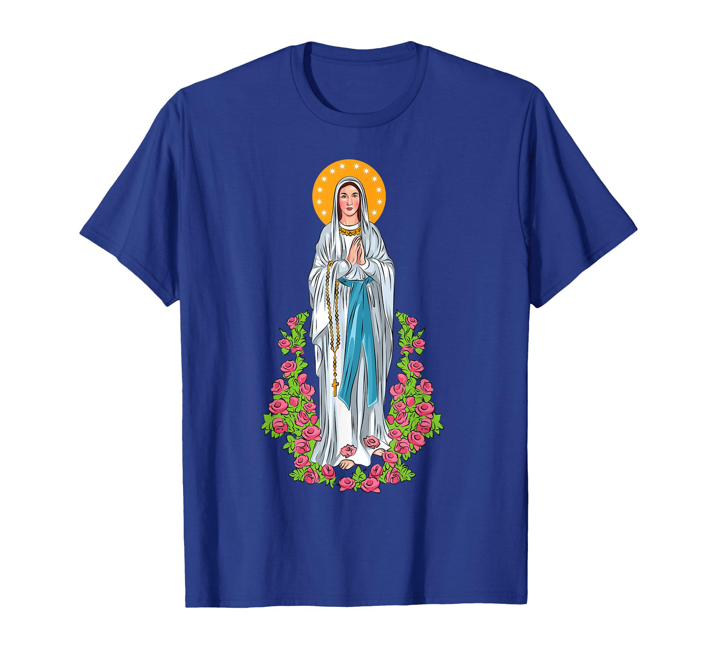 OUR LADY OF LOURDES. VIRGIN MARY T-Shirt