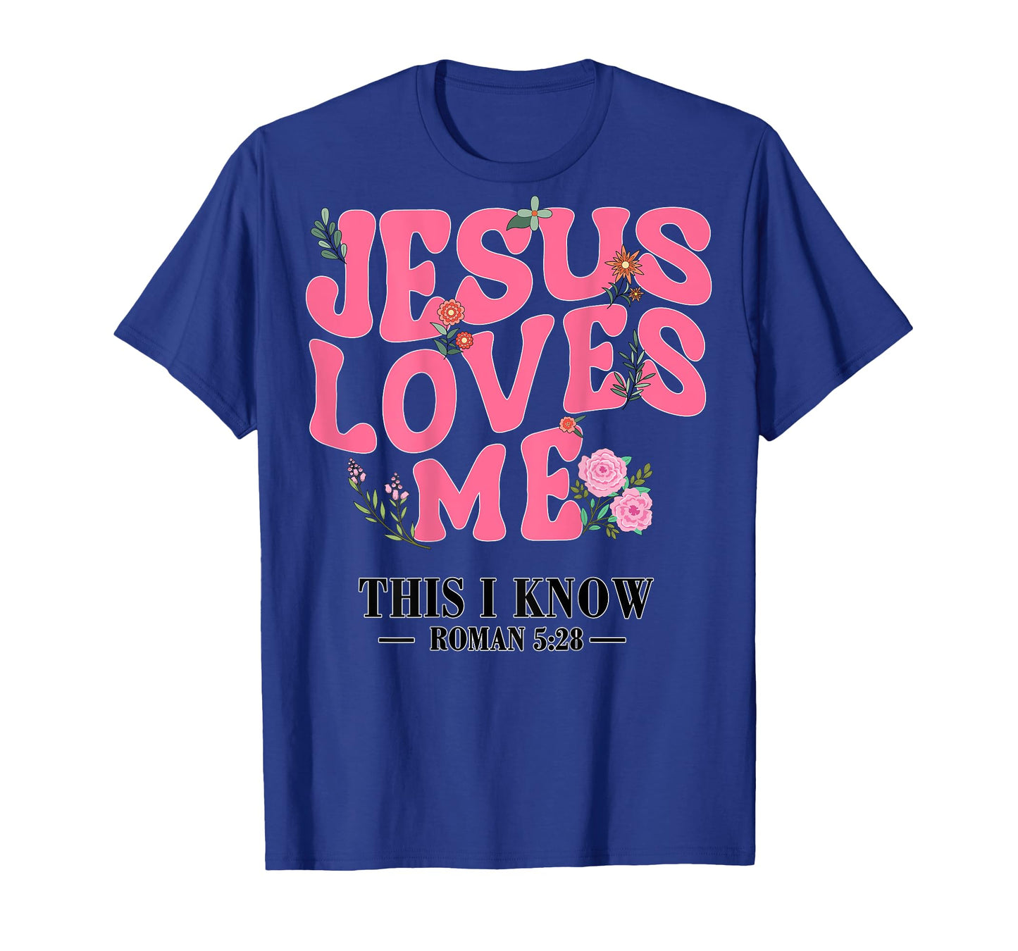 Toddler Jesus Loves Me I Pink Christian God Sister Girl Mom T-Shirt
