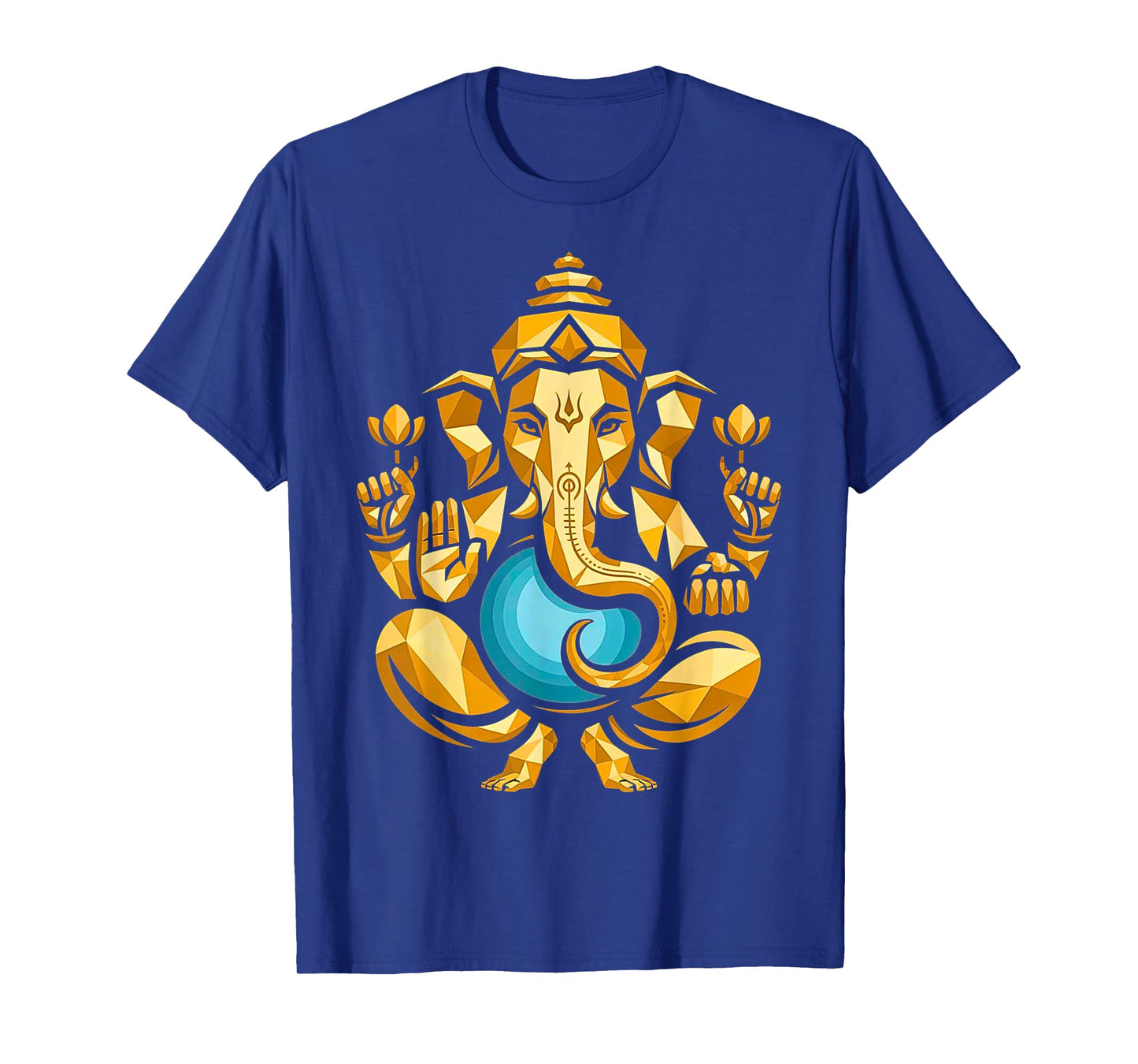 Hindu Ganesha Puja Elephant God India Meditation Yoga Murti T-Shirt