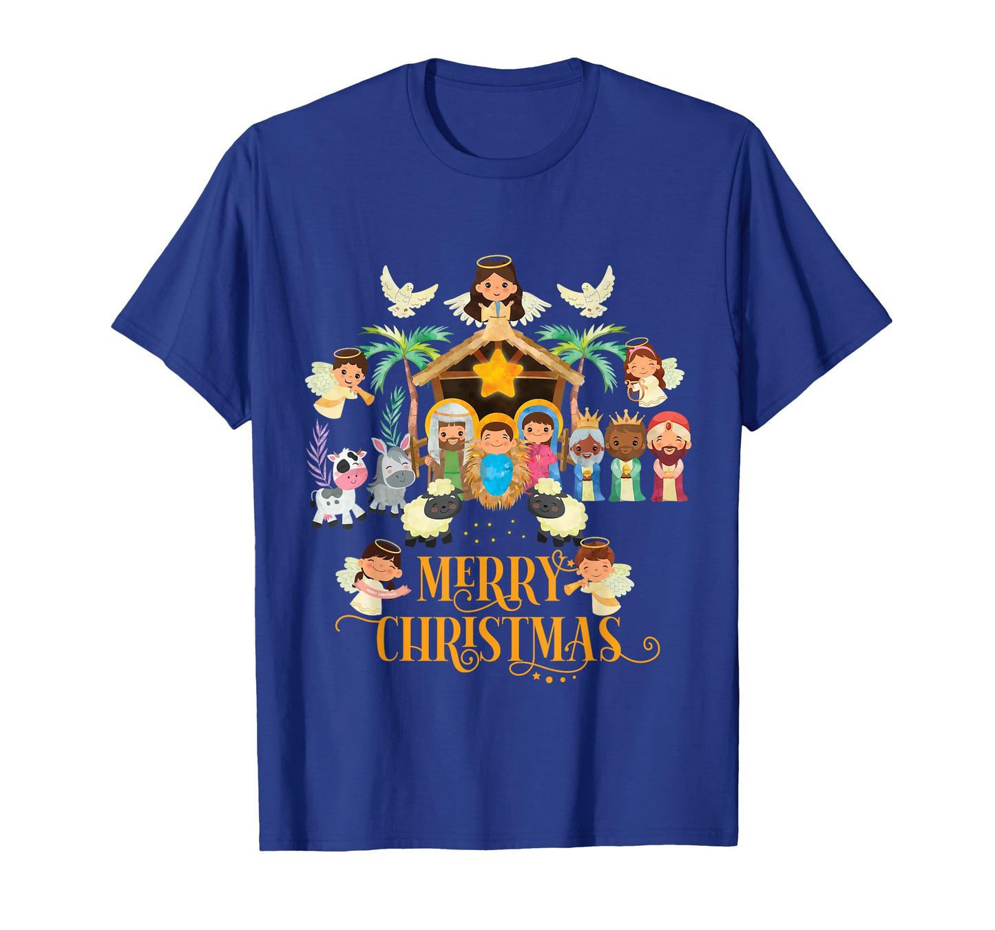 Christmas Nativity True Story Nativity Scene T-Shirt