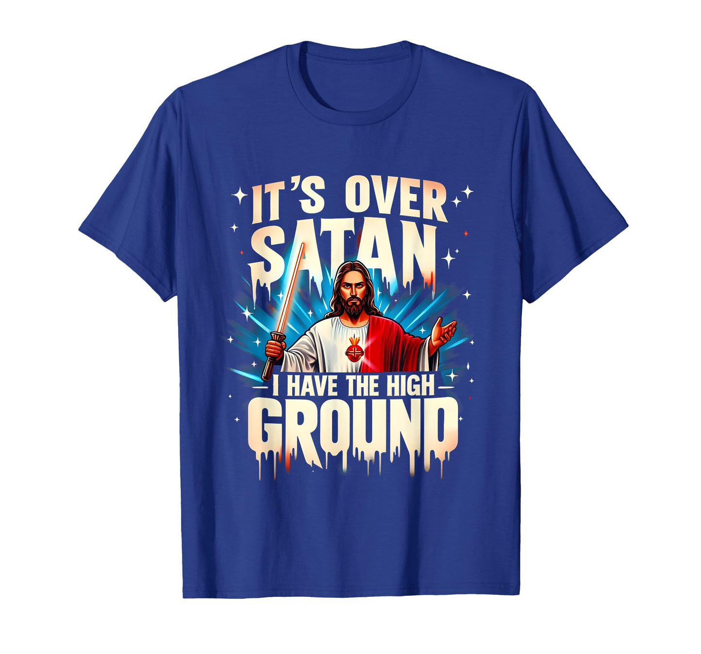 It's Over Satan I Have The High Ground Happy Easter Day T-Shirt
