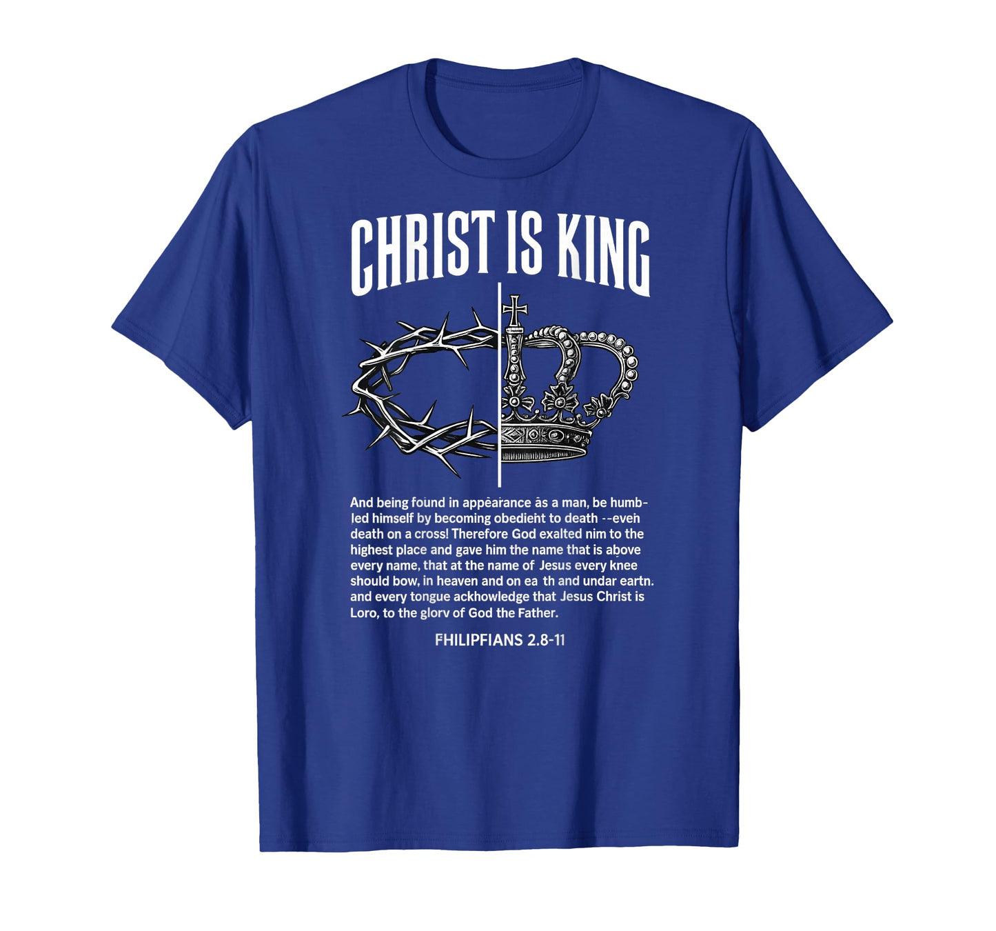 Christ is King X Faith Community Church Crown Love T-Shirt
