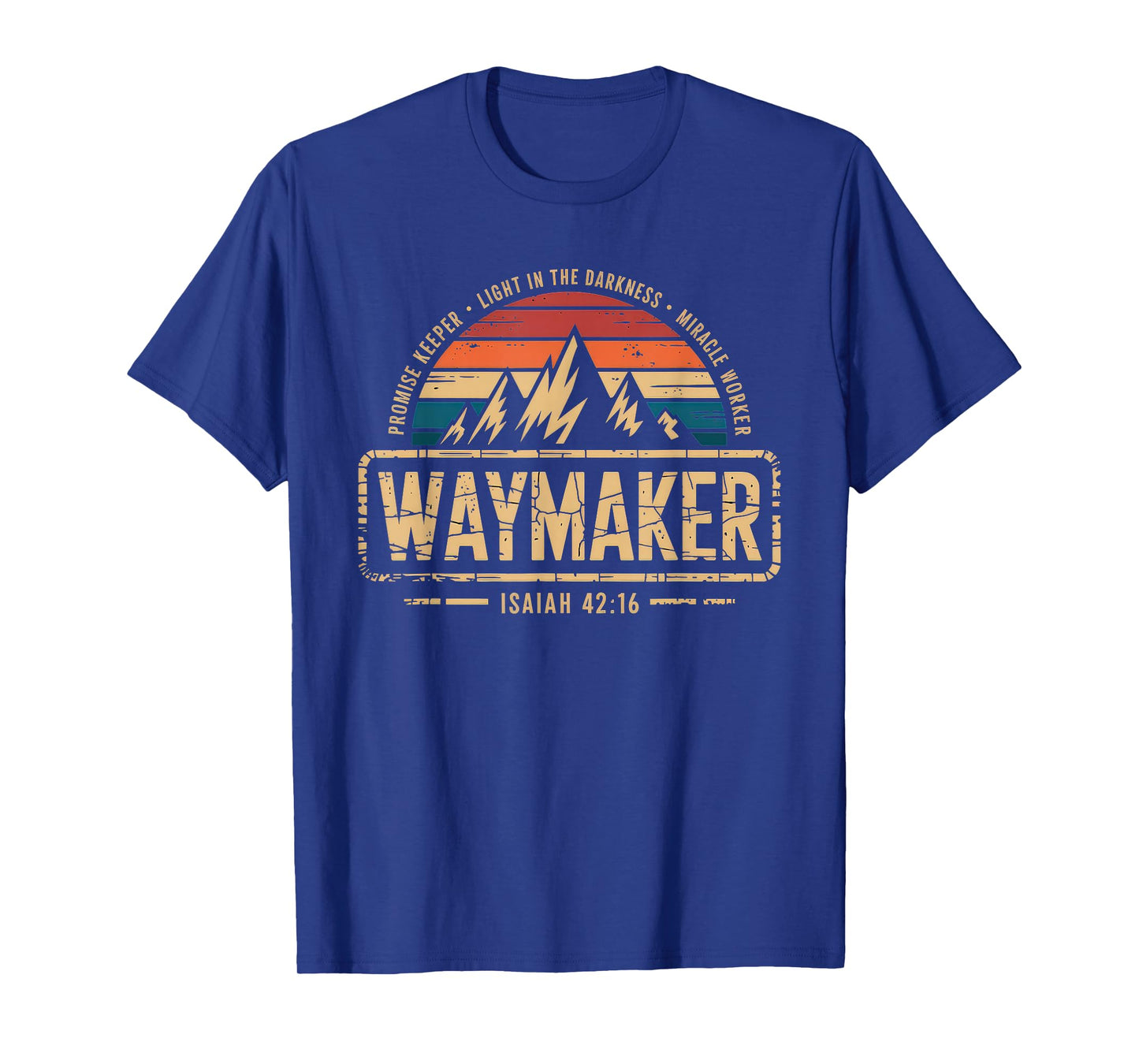 Waymaker Tshirt Promise Keeper Miracle Worker God Christian T-Shirt