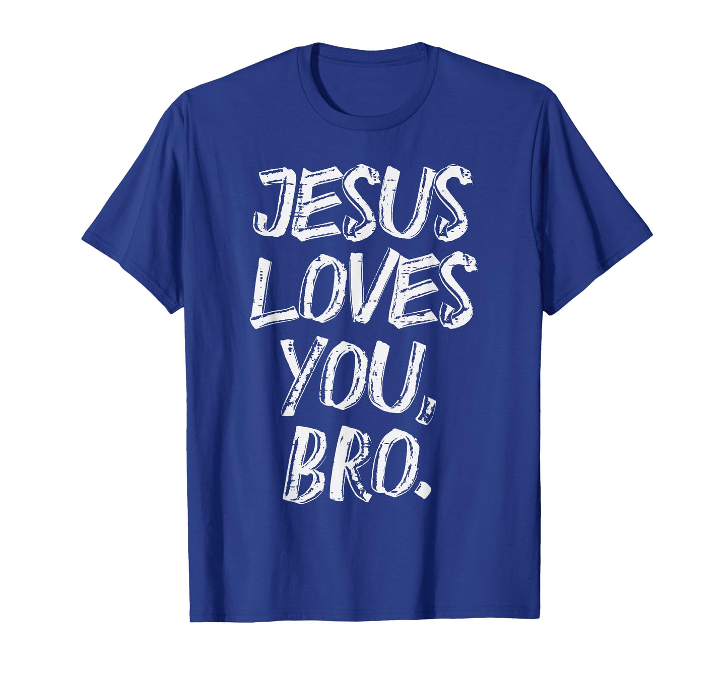 Jesus Loves Bro Religious God Jesus Christian Kids Men T-Shirt