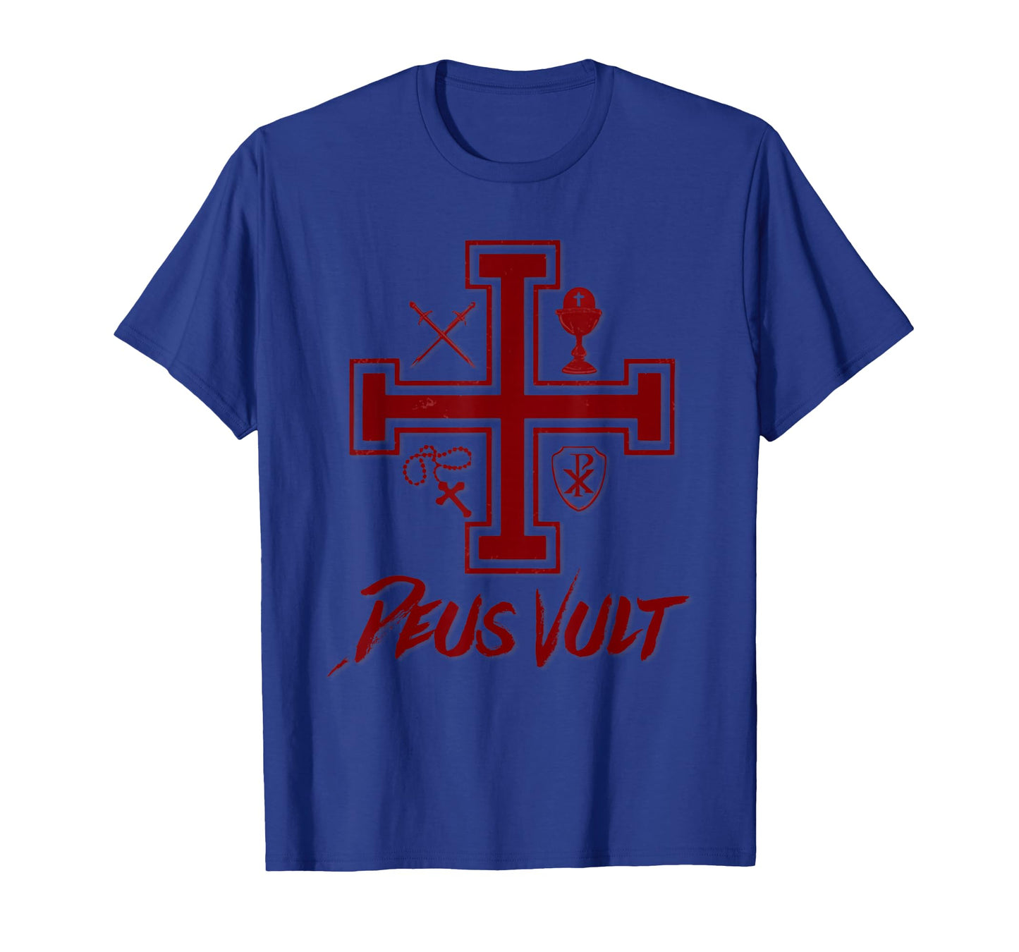 Catholic Knight Templar Crusader Cross T-Shirt