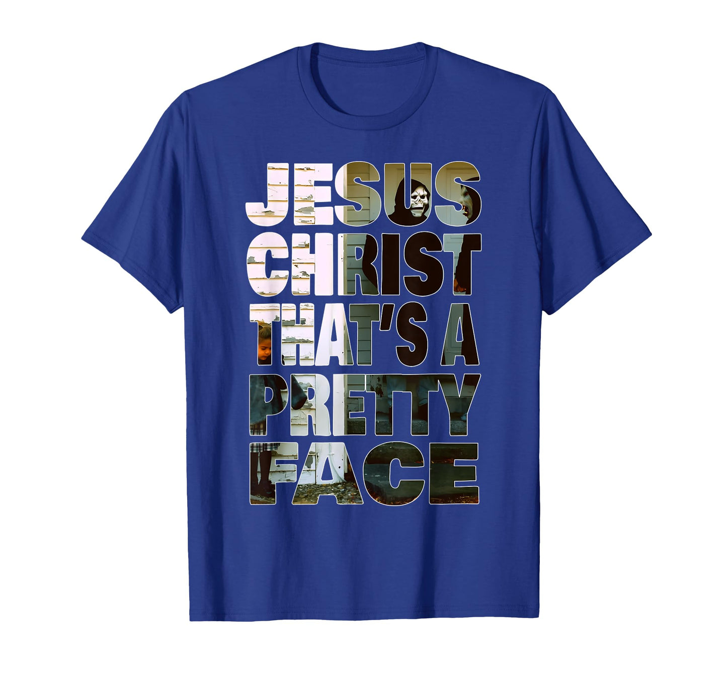 Vintage Jesus Christ, Jesus Pretty Face Quote Graphic T-Shirt