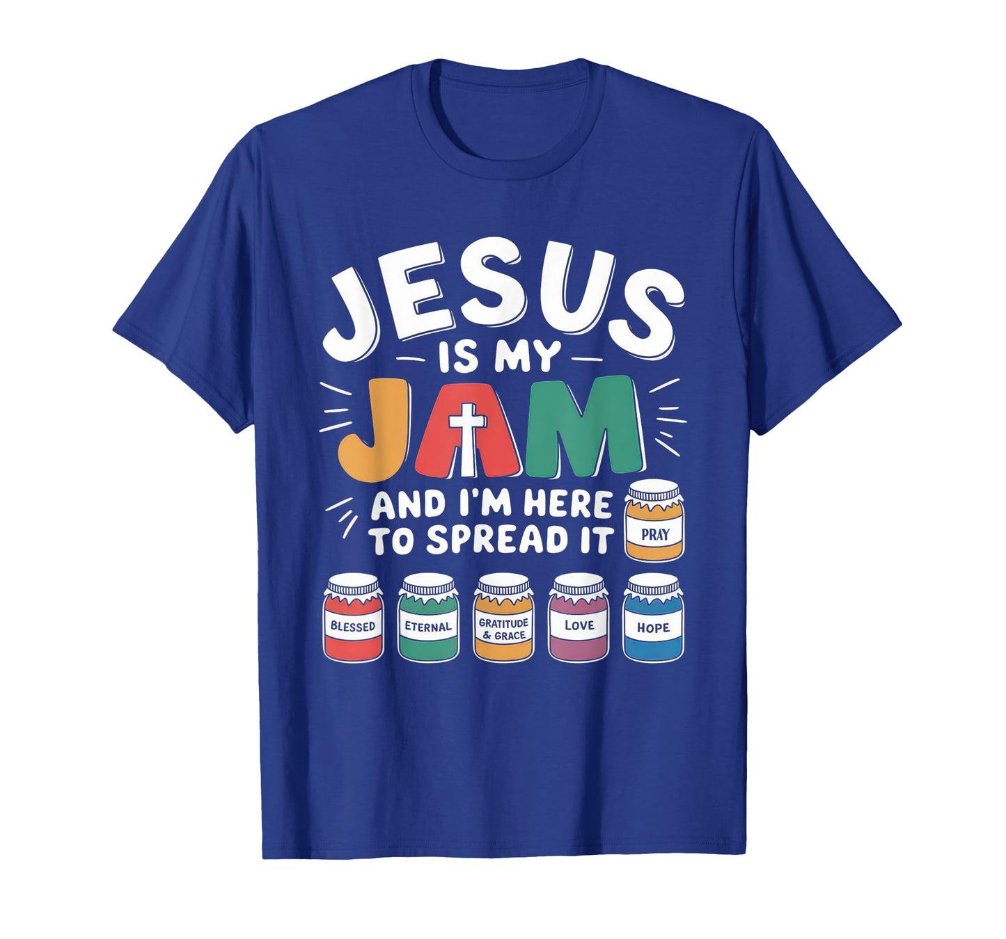 Jesus is My Jam Tshirt Men Women Christian Bible Verse T-Shirt