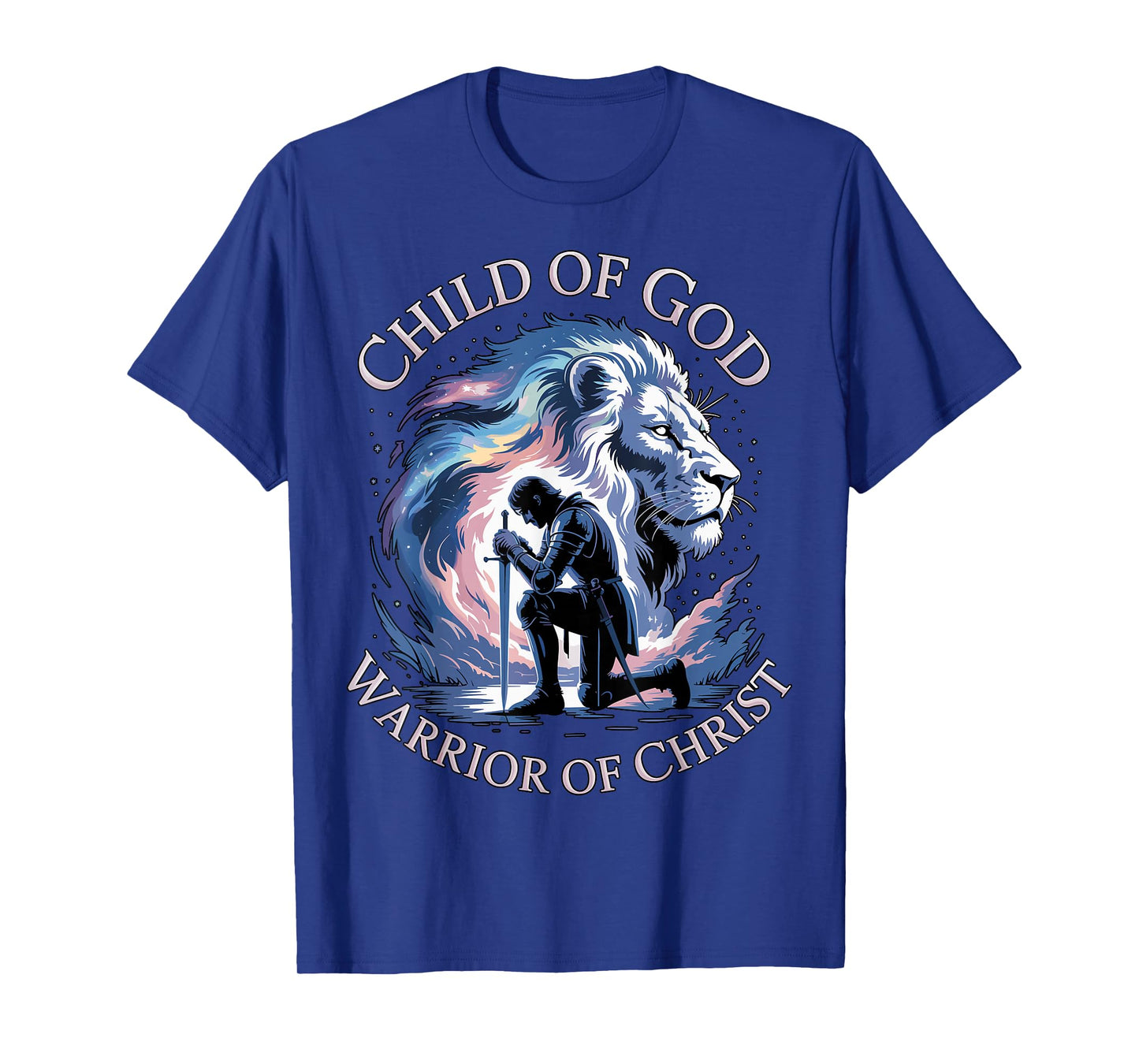 Child of God Warrior of Christ Christian Religious T-Shirt