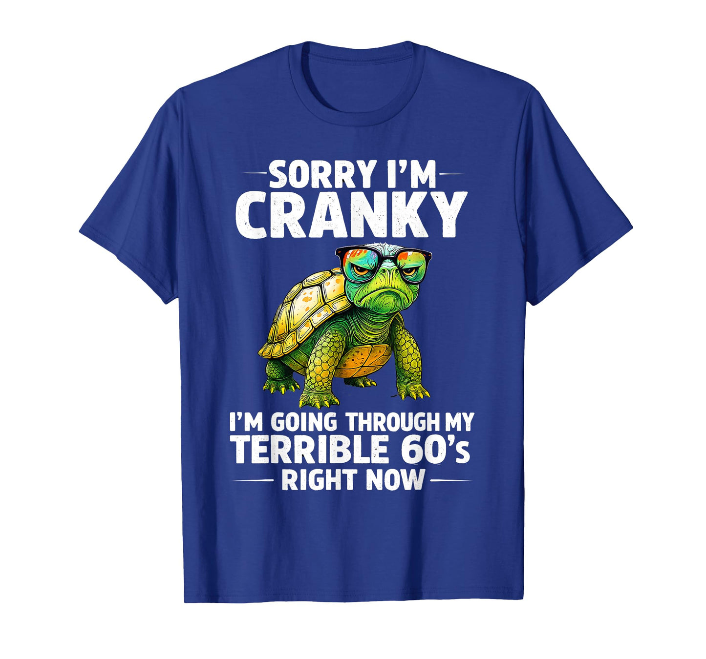 Sorry I’m Cranky I’m Going Through My Terrible 60s Turtle T-Shirt