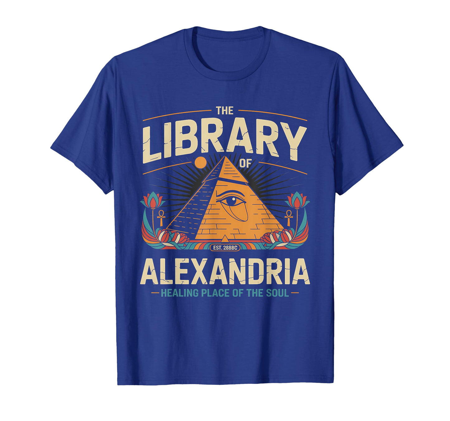 The Library of Alexandria Ancient Egypt Egyptian Mythology T-Shirt
