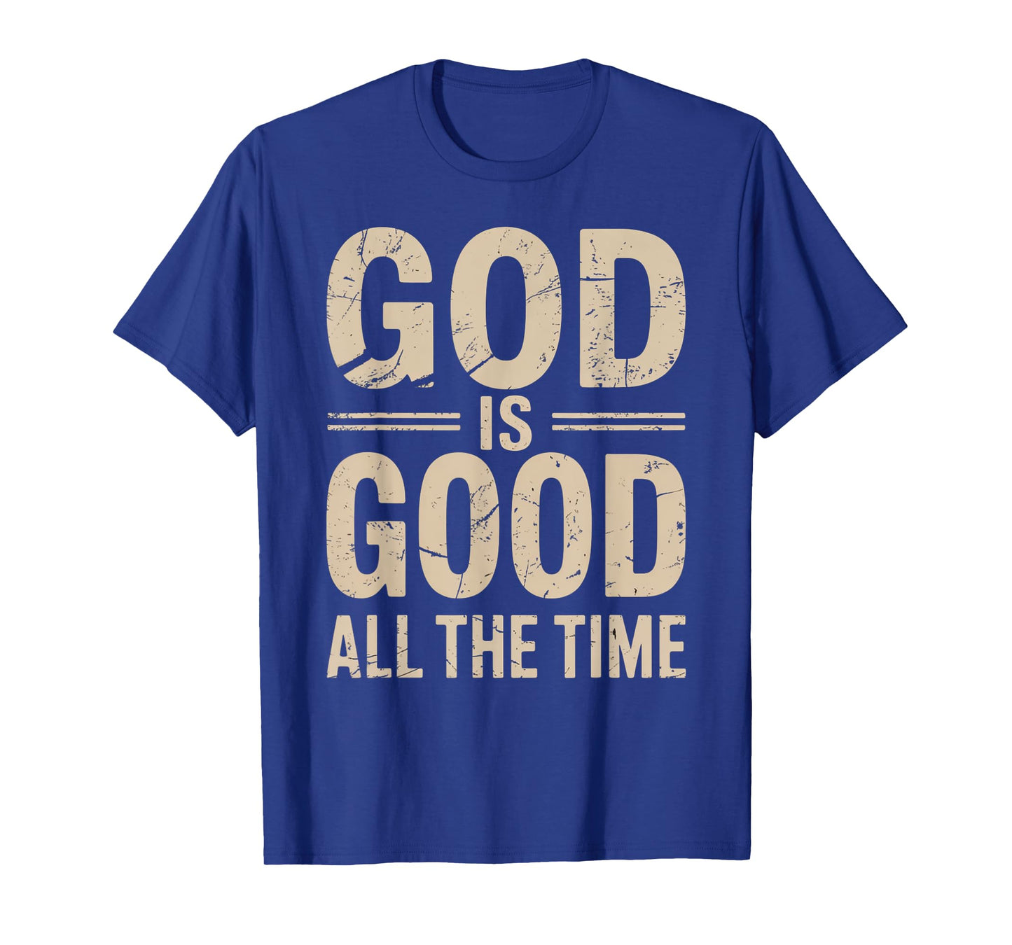 Vintage Retro Christian God is Good All The Time Jesus T-Shirt