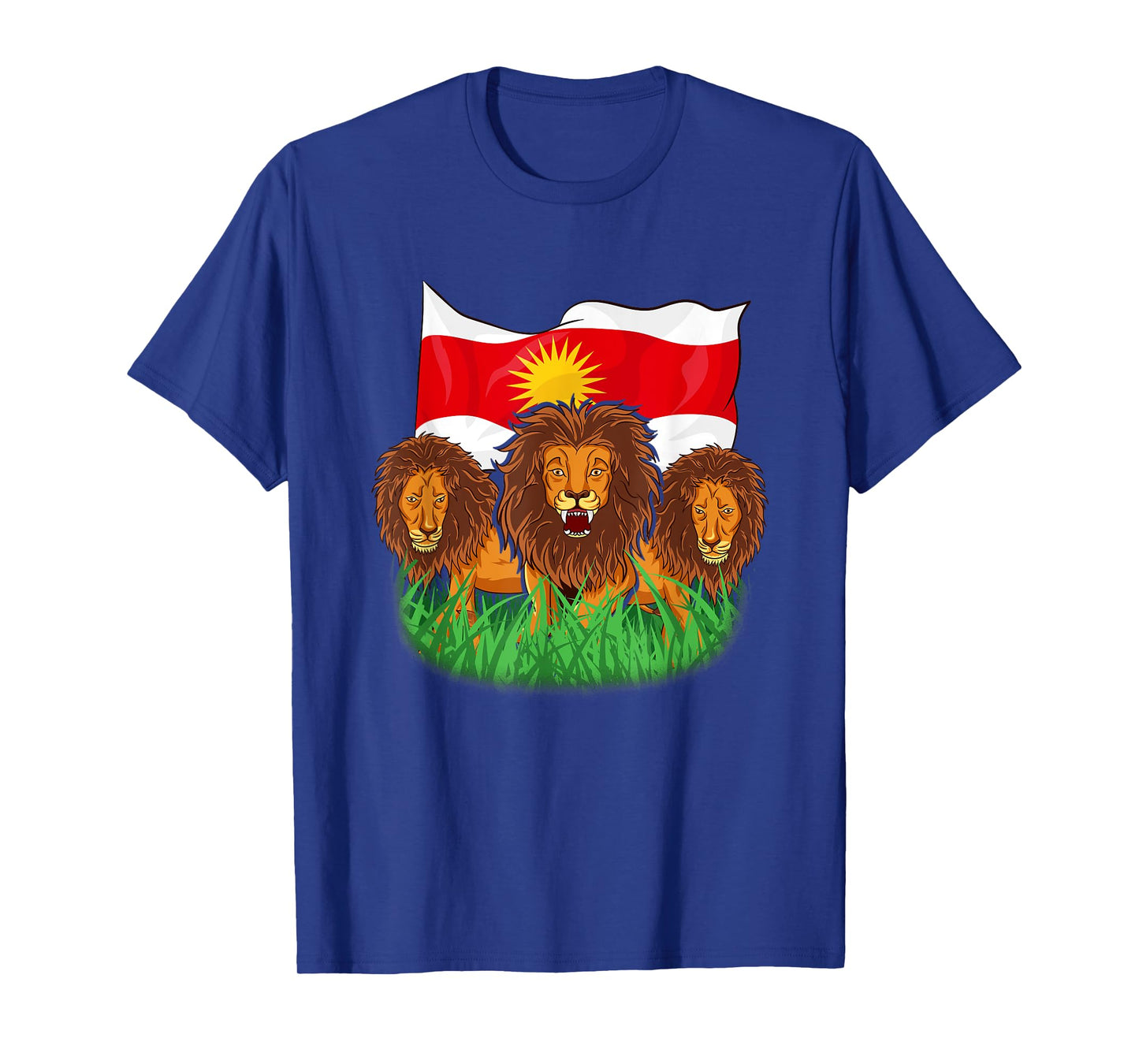 Exidxan Ezidi Yezidi Yezidi Flag T-Shirt