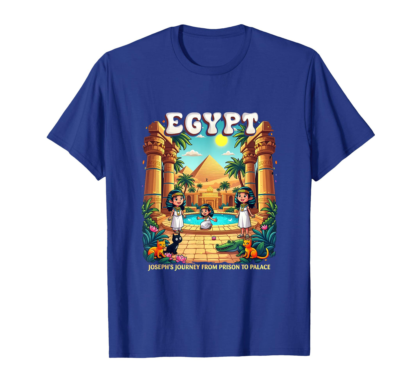 Egypt Adventure Kids VBS 2025 Camp Youth Trip T-Shirt