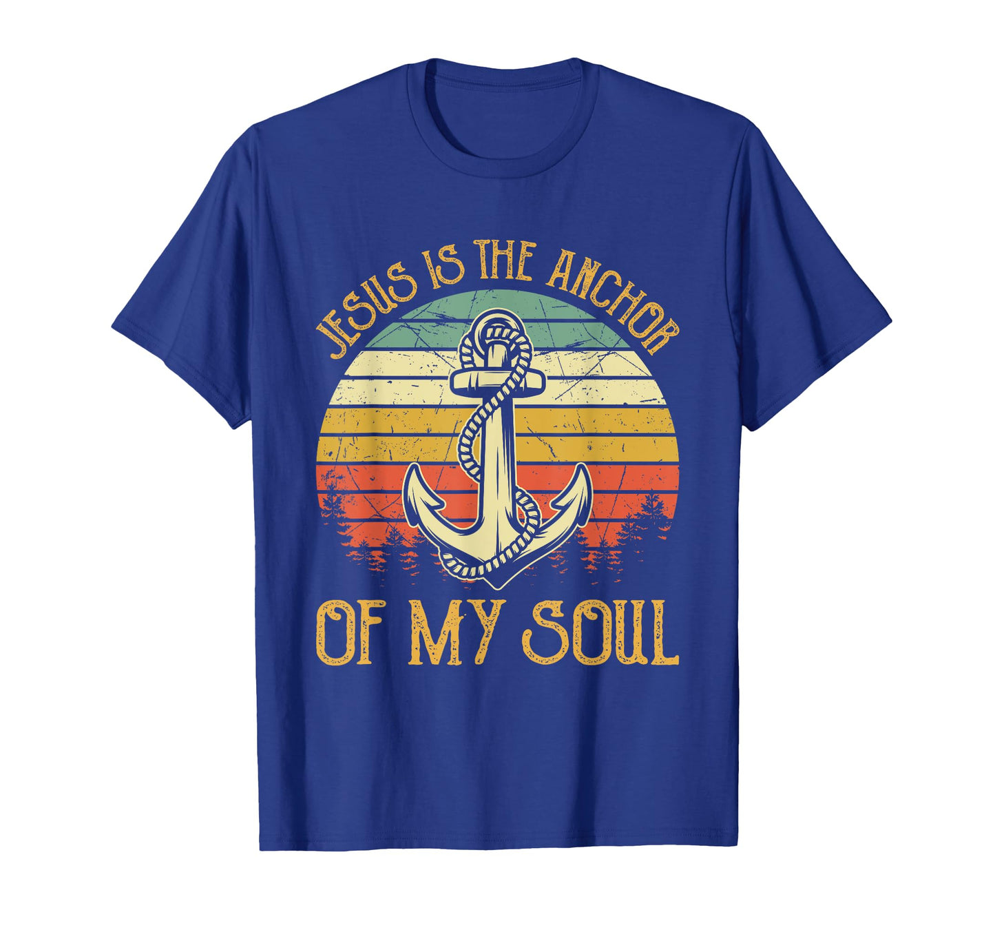 Jesus Is The Anchor Of My Soul Tshirt Mens Womens Christian T-Shirt