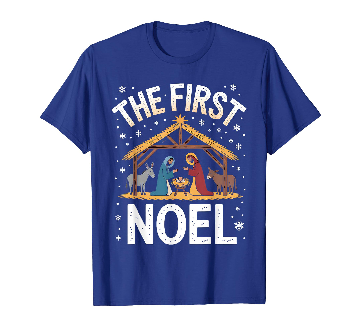 Christian Christmas First Noel Celebrate The Nativity T-Shirt