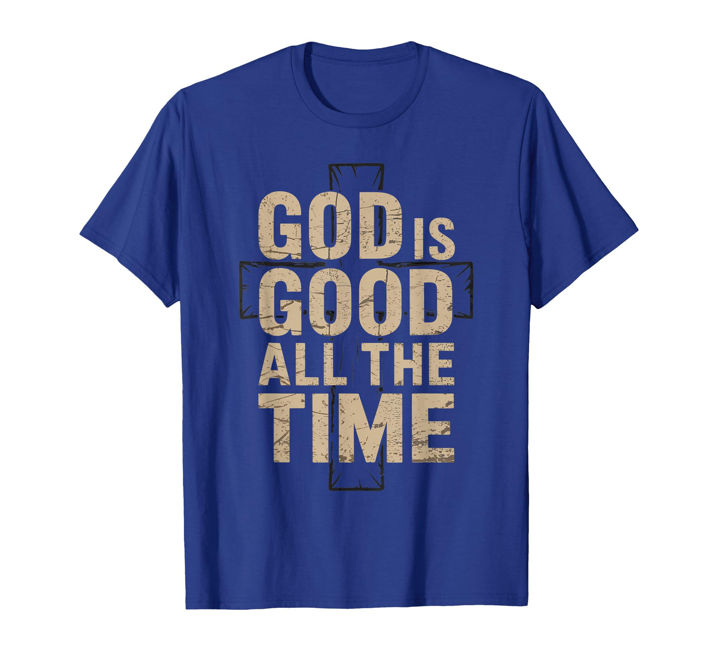 Vintage Retro Christian God is Good All The Time Jesus T-Shirt