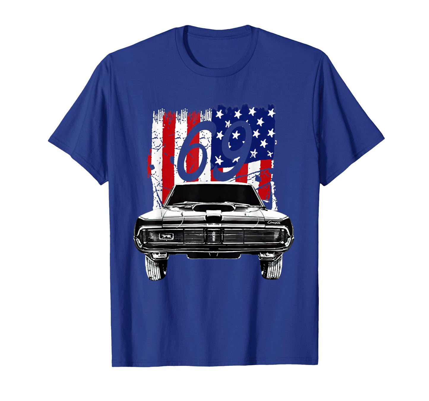 1969 69 Mercury classic Cougar Vinatge cars T-Shirt