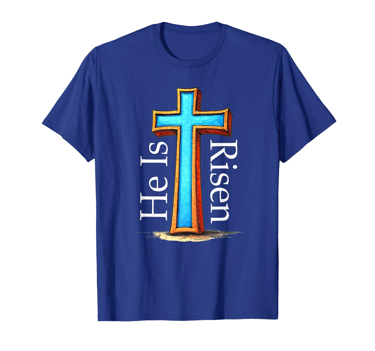 He is Risen Christian Cross of Christ T-Shirt