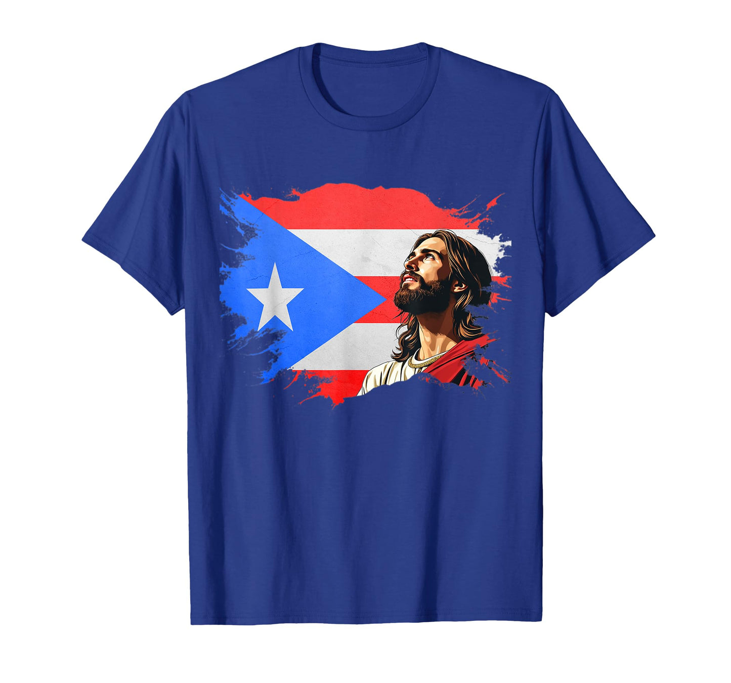 Puerto Rican Heritage Proud Christian T-Shirt