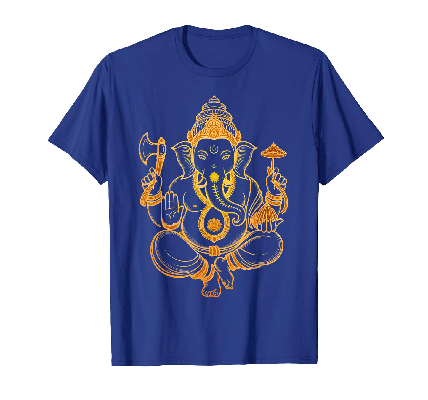 Hindu Ganesha Puja Elephant God India Meditation Yoga Murti T-Shirt
