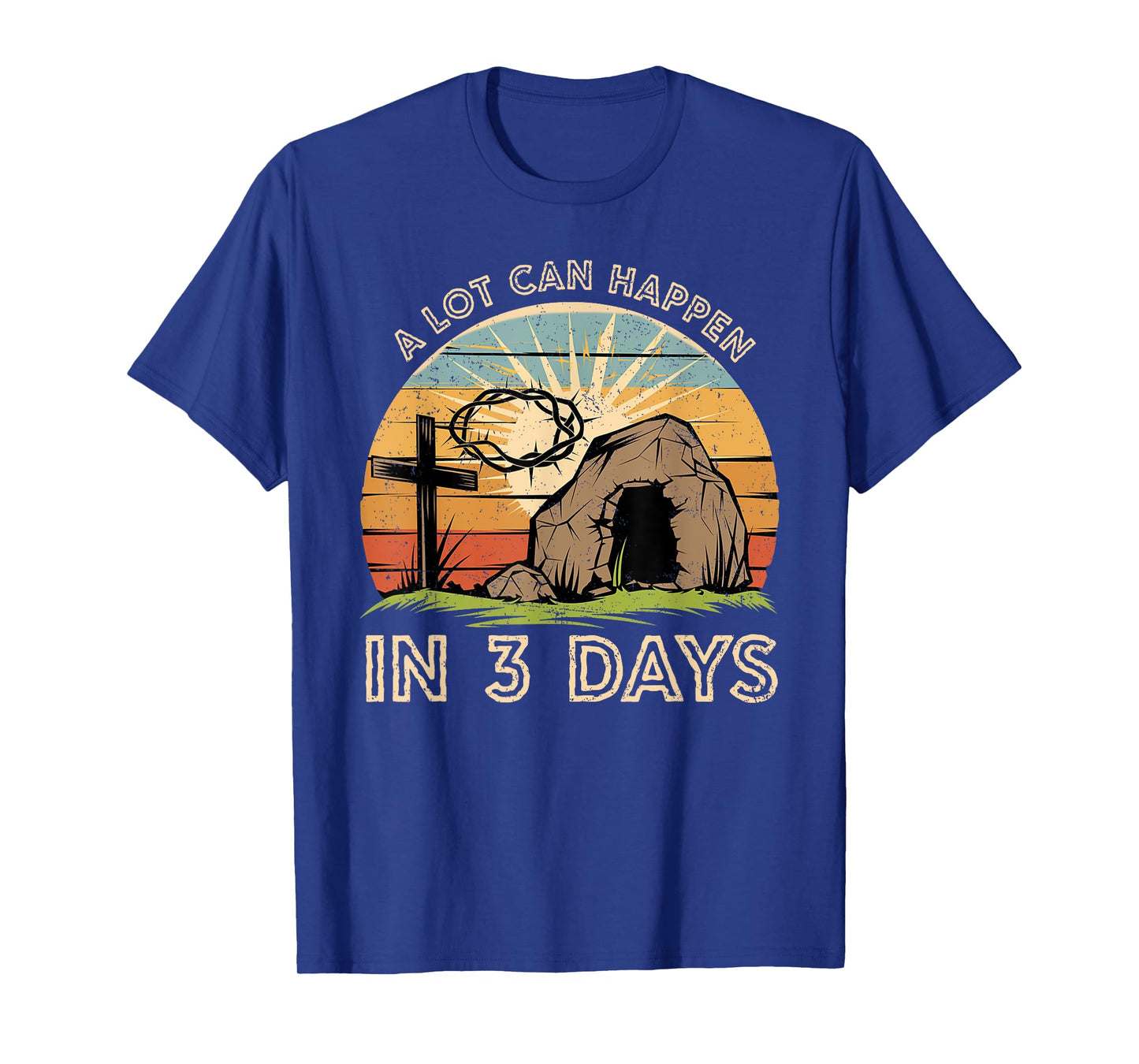 A Lot Can Happen in Three Days Coquette Bow Christian Easter T-Shirt