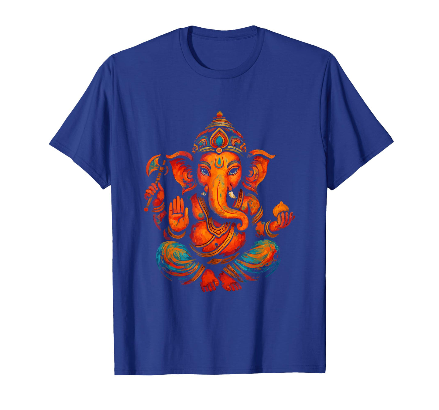 Ganesh Symbol Yoga Hindu Elephant God Ganesha Puja T-Shirt