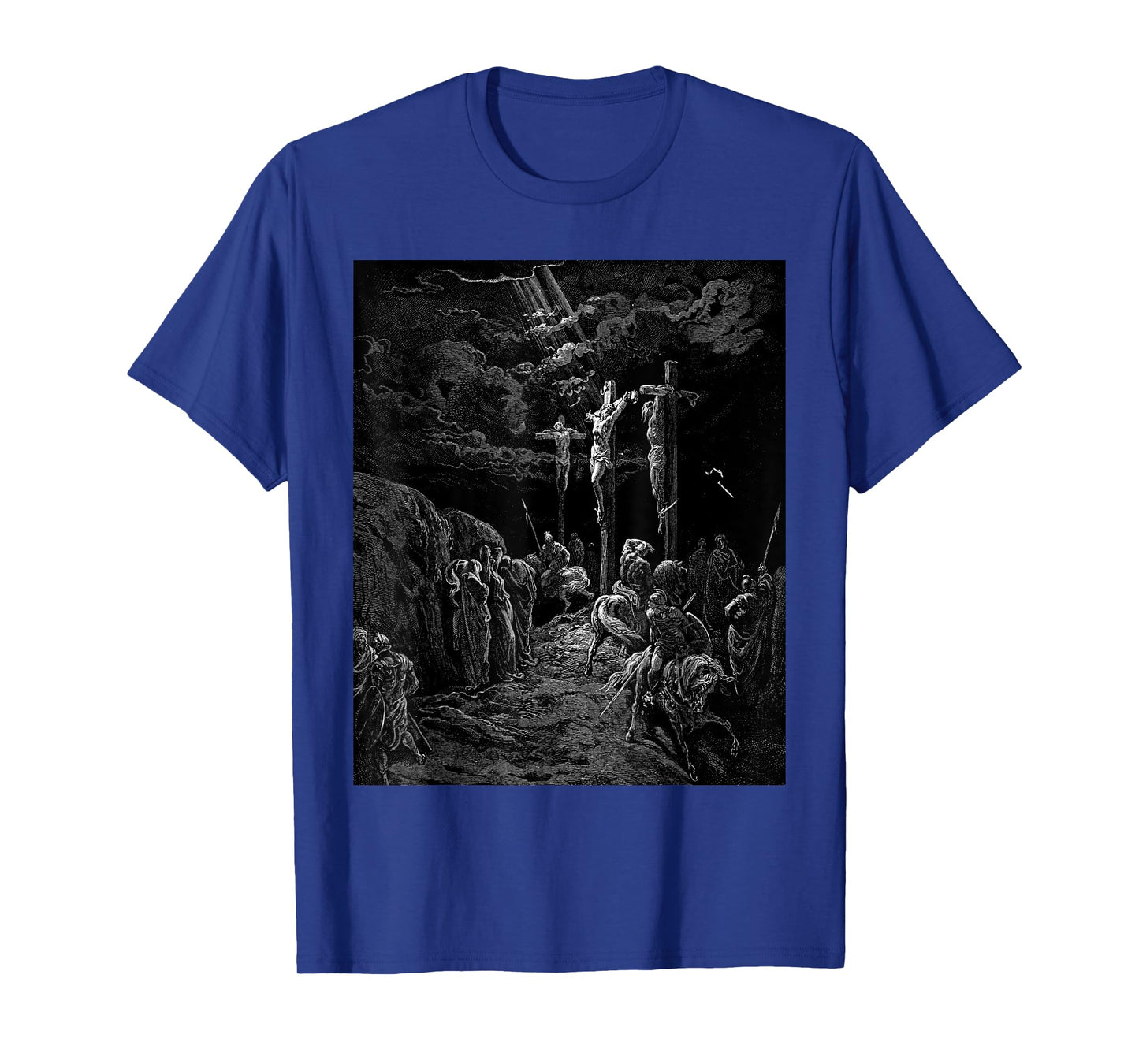 The Crucifixion of Jesus Gustave Dore Biblical Art T-Shirt