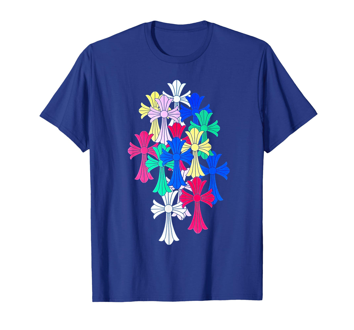 Hearts MultiColor Cross Cemetery T-Shirt