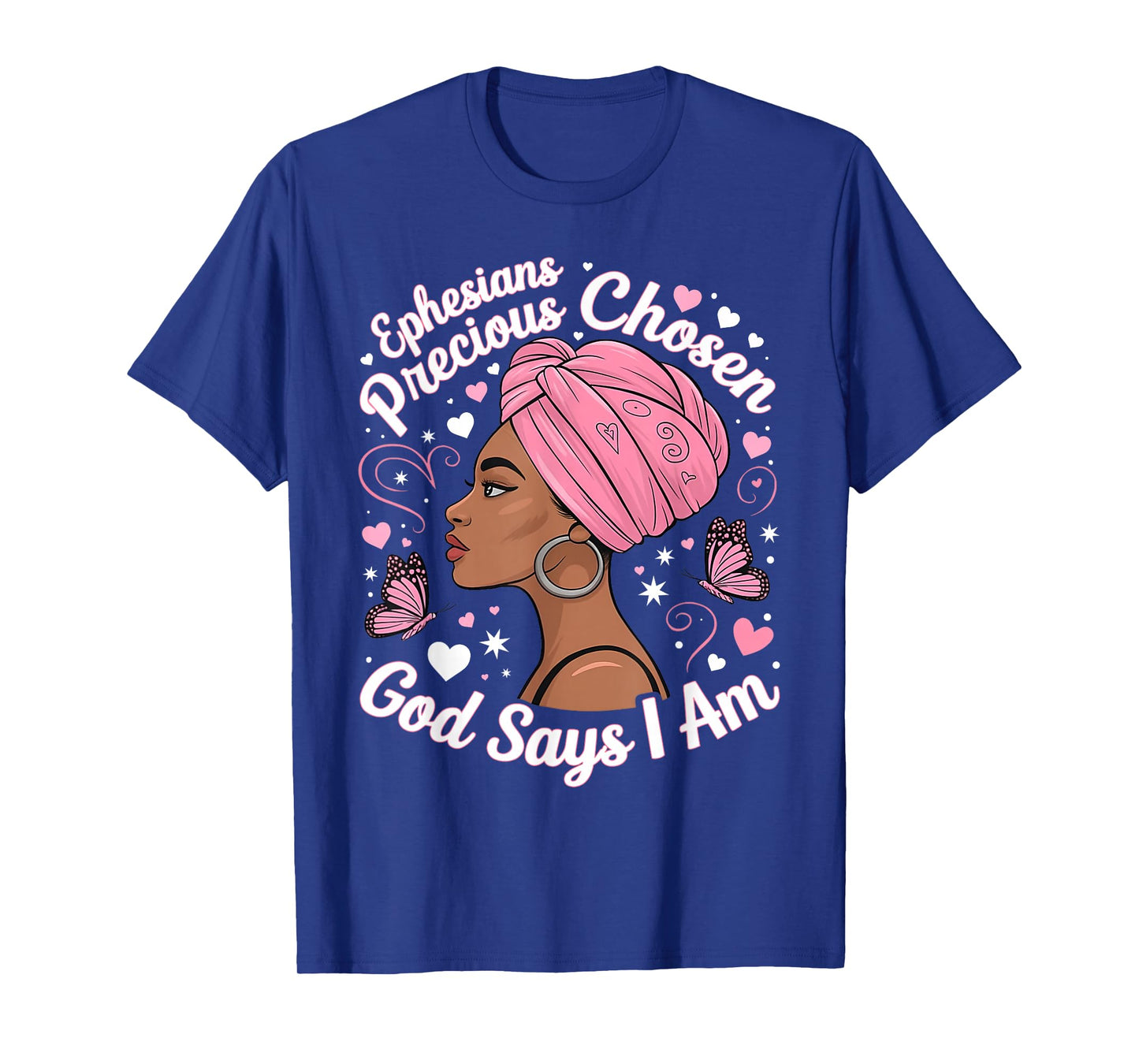 Breast Cancer Warrior God Says I Am Faith Strength Warrior T-Shirt