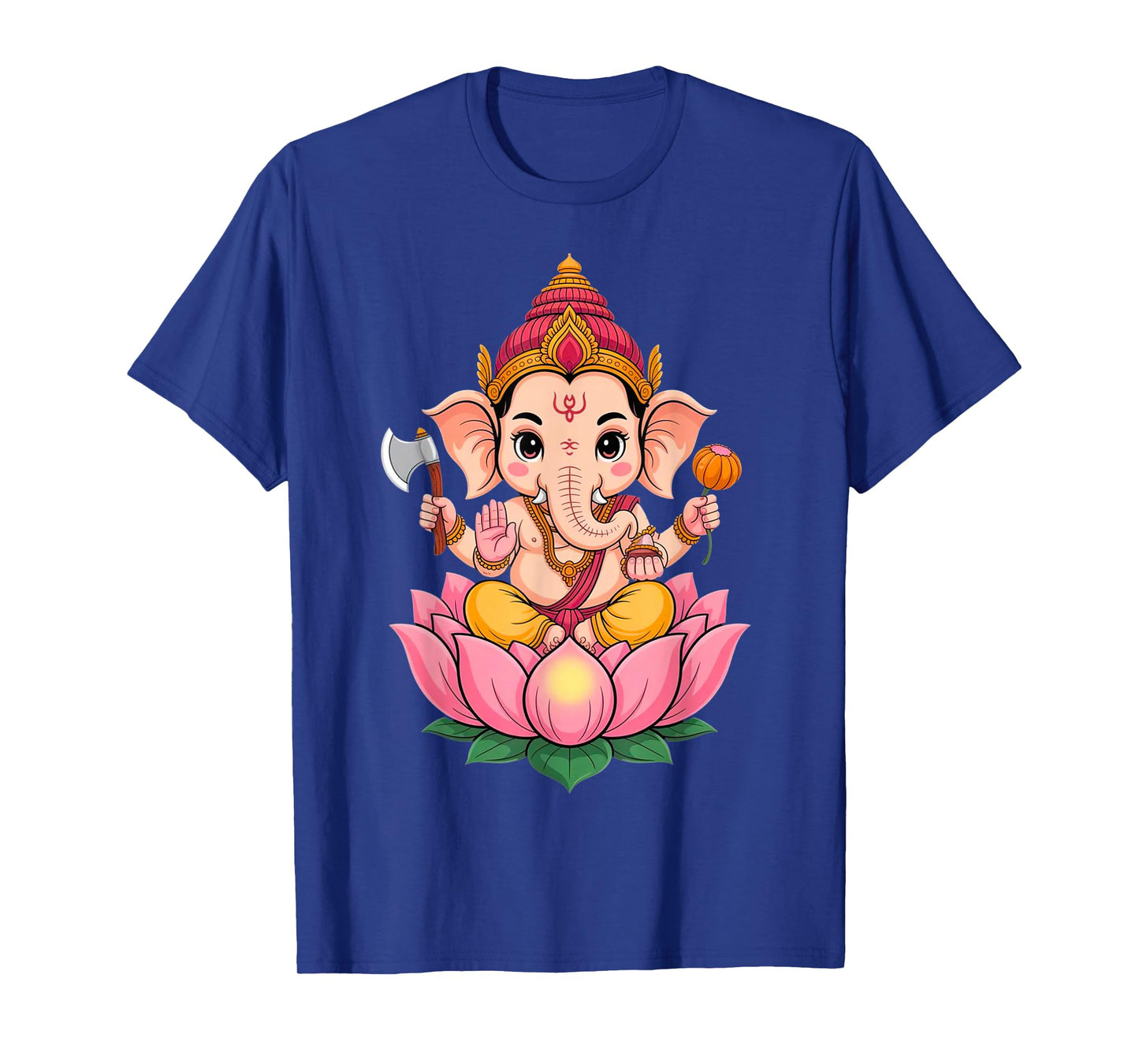 Hindu Ganesha Puja Elephant God India Meditation Yoga Murti T-Shirt