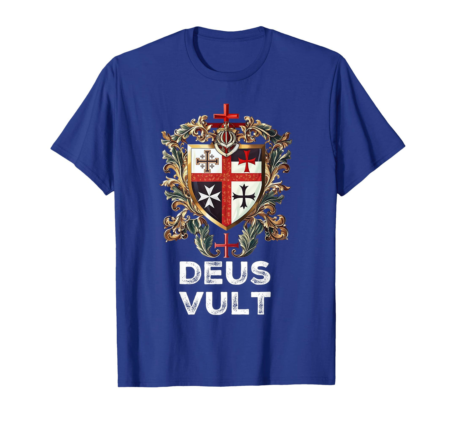 Catholic Knight Templar Crusader Cross Latin T-Shirt