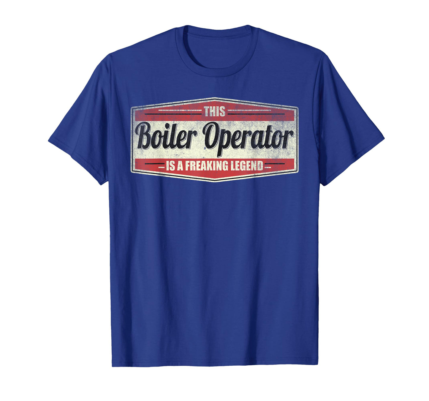 Funny Profession Quote Vintage Boiler Operator T-Shirt