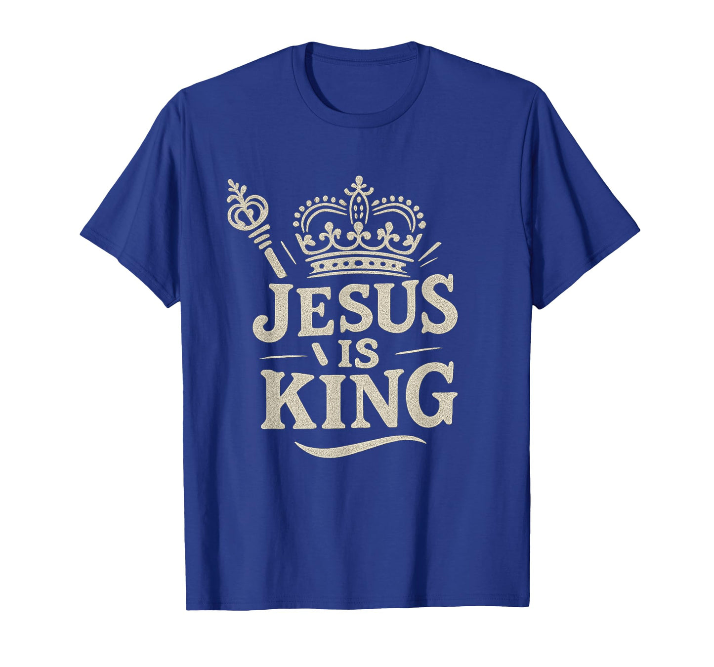 Jesus is King Bold Christian Message T-Shirt