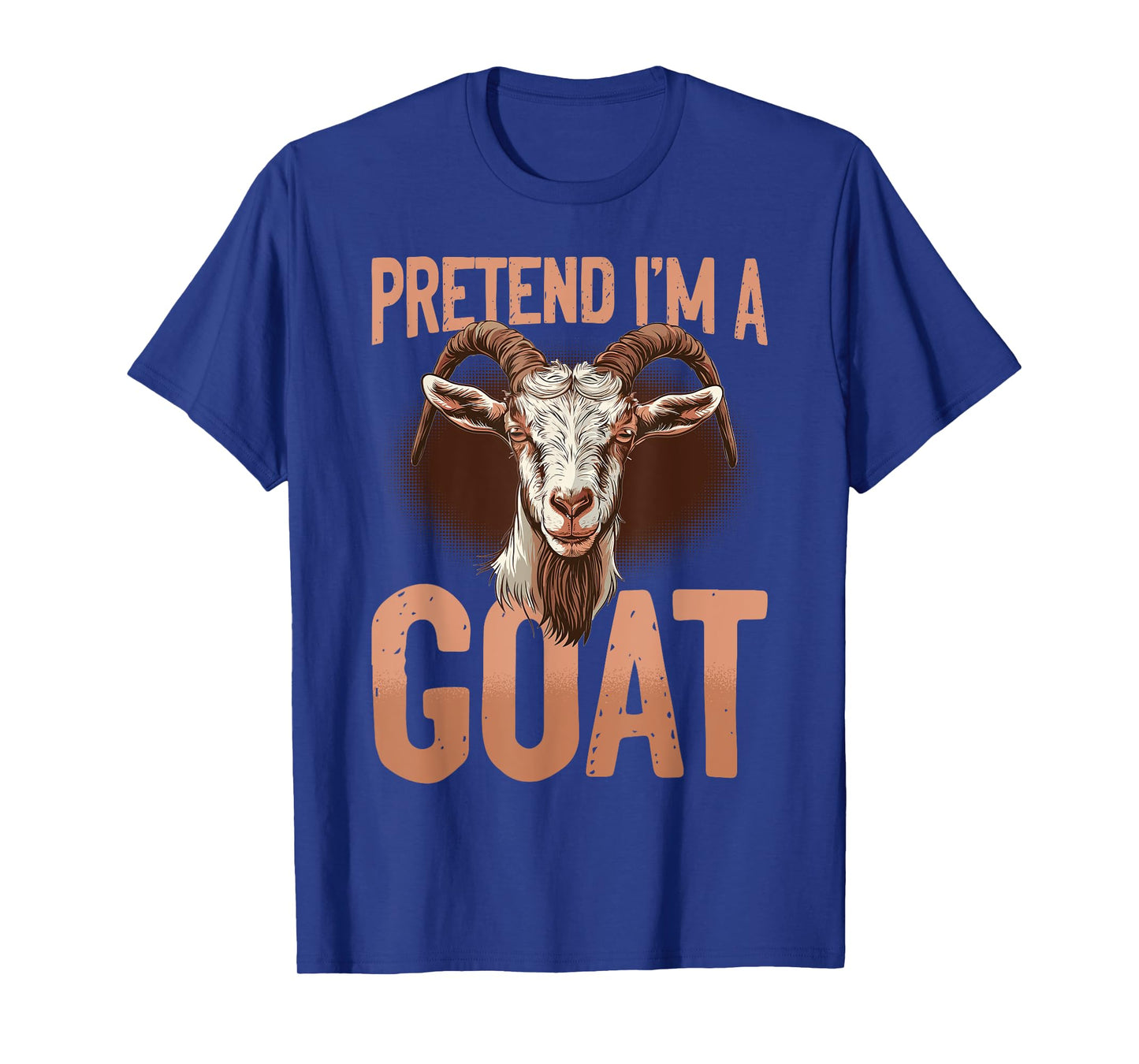 Funny Goat Farmer Animal Pretend I'm A Goat T-Shirt