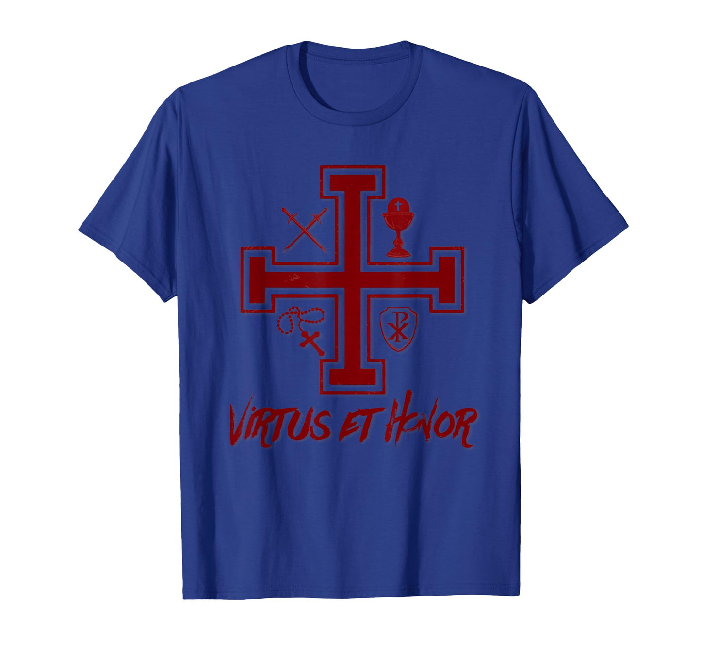 Catholic Knight Templar Crusader Cross T-Shirt