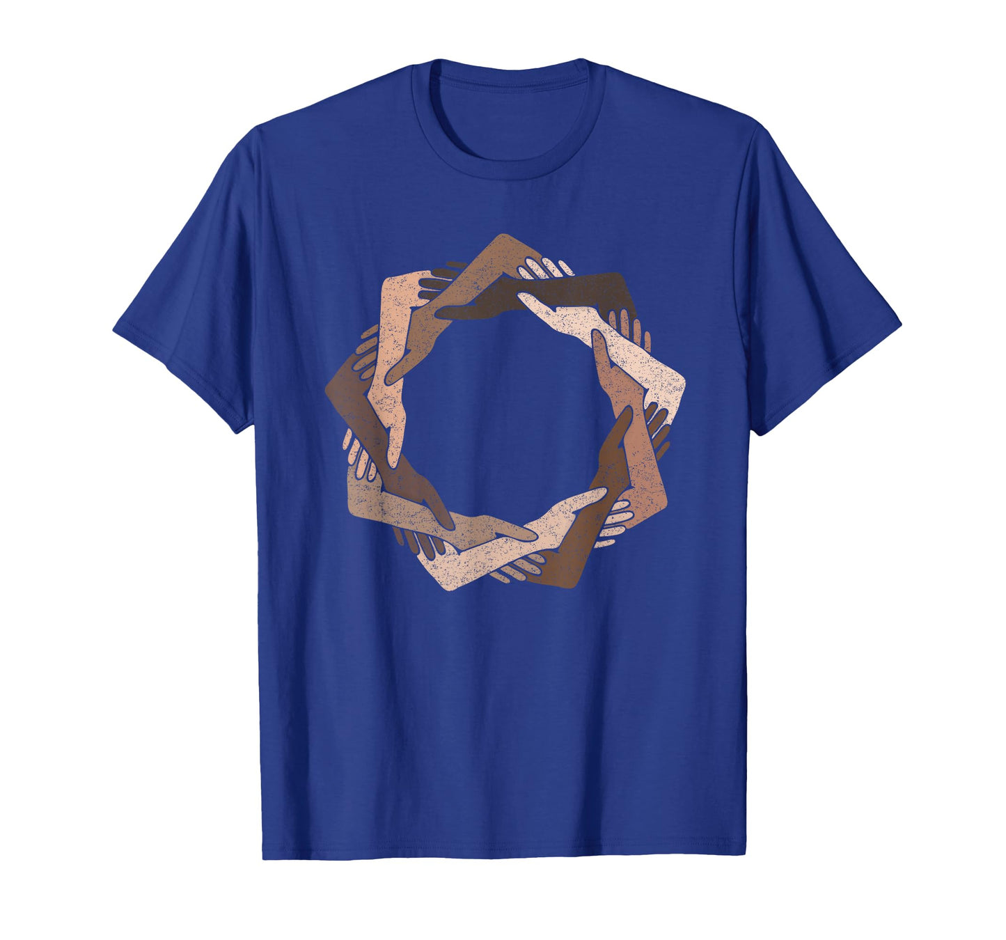 We Are One Human Family Nine Pointed Star - Baha'i Clothing T-Shirt