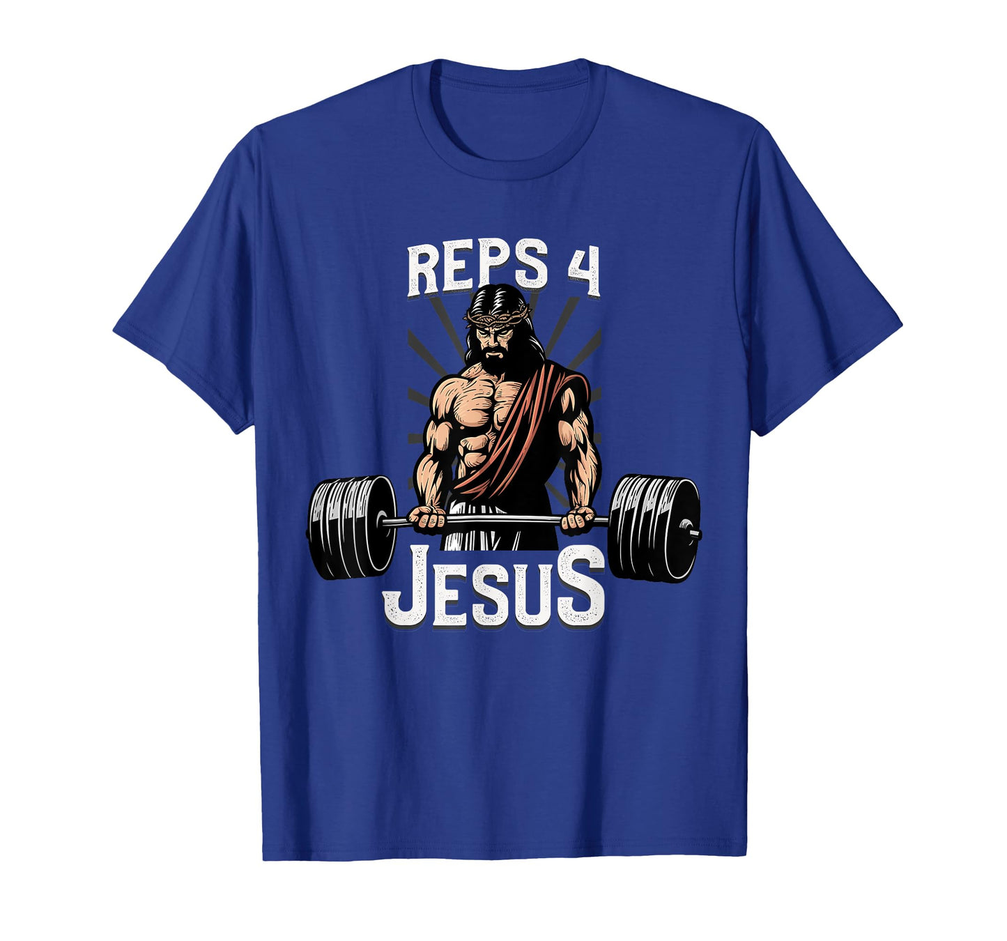Reps 4 Jesus - Epic Christian Gym T-Shirt