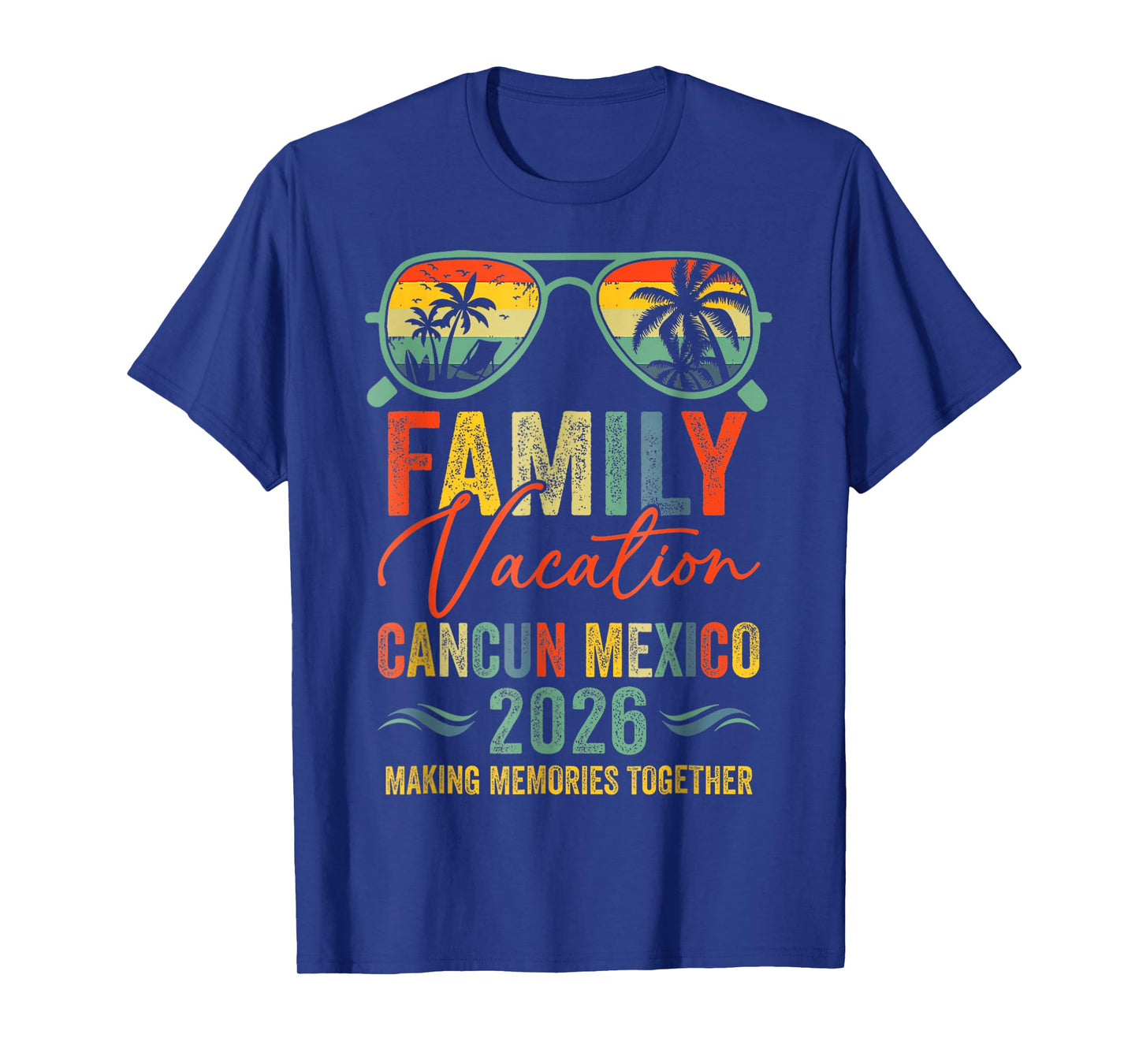 Cancun Mexico Vacation 2026 Matching Family Group Summer T-Shirt