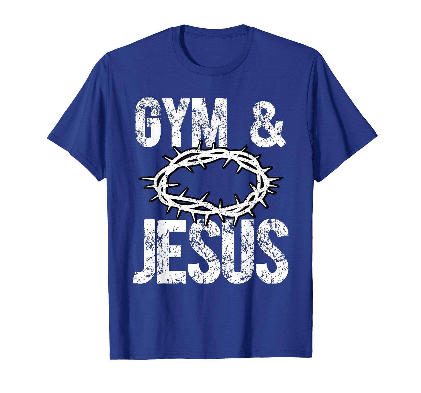 Gym And Jesus Christian Bodybuilder Religious Bodybuilding T-Shirt